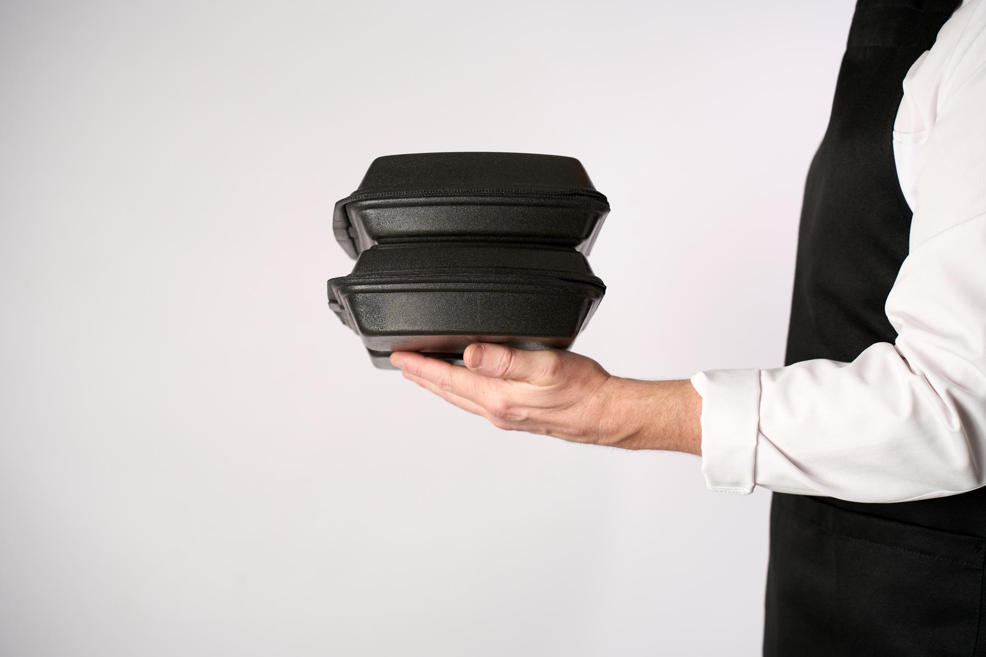 Single dish takeaway box